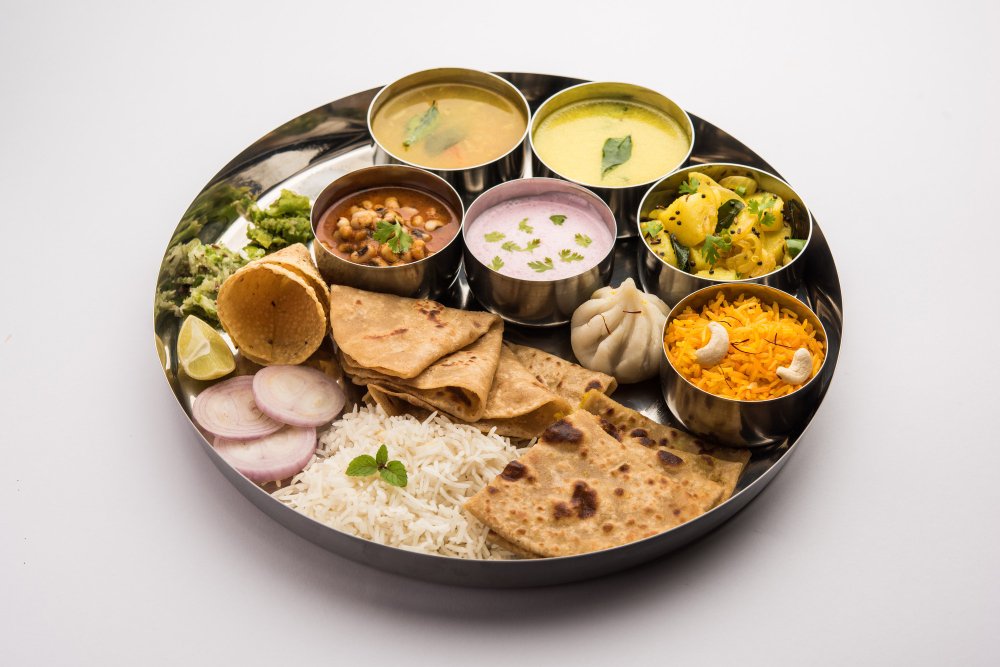 West Indian Thali